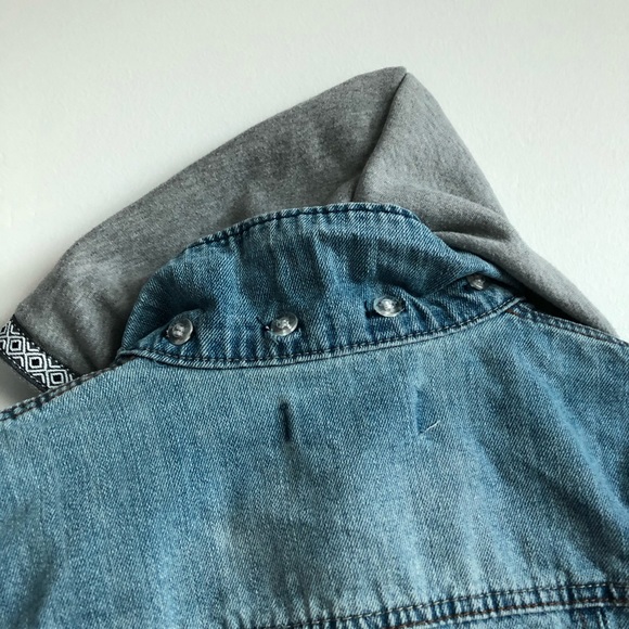 Bullhead Denim/hoodie Jacket - Picture 3 of 4